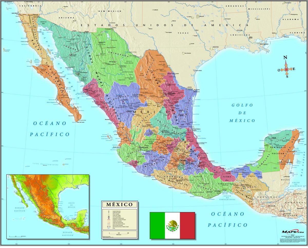 peta Bandar Mexico zip code