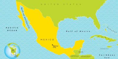 Peta Bandar Mexico